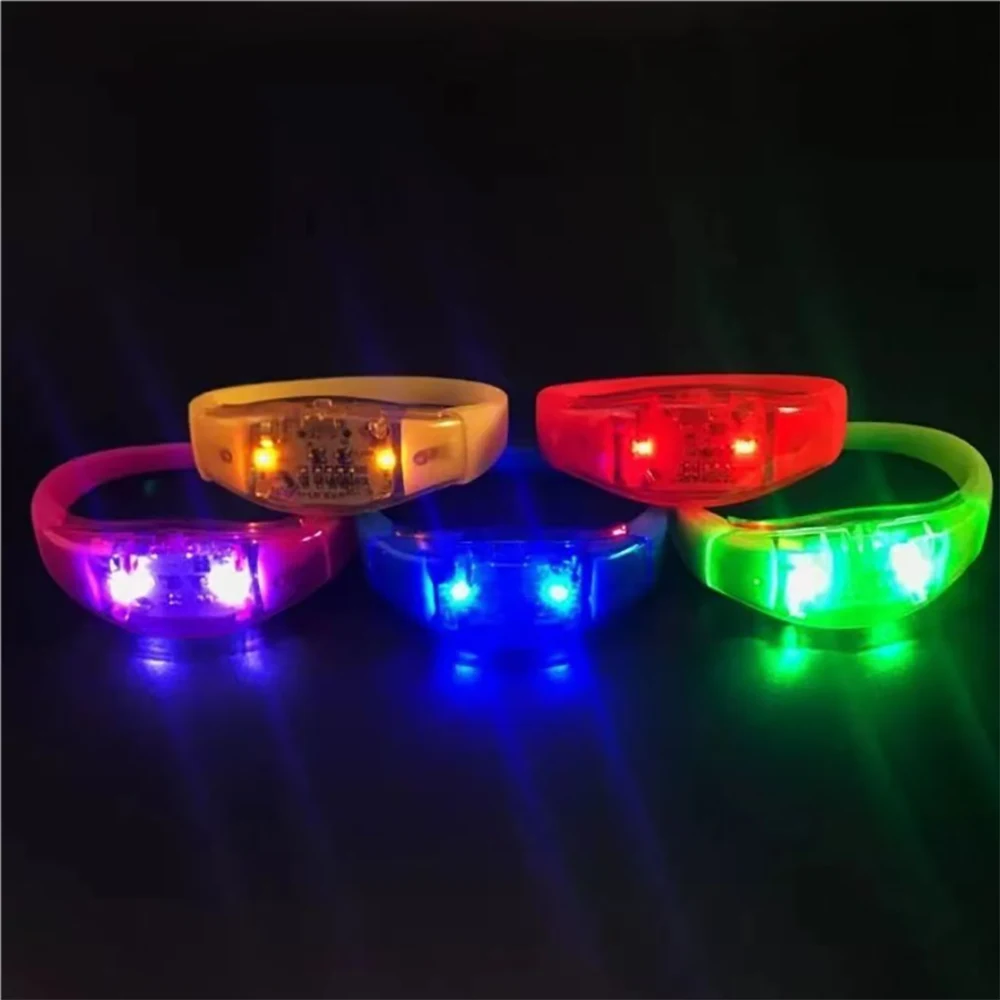 Voice-Activated LED Flashing Bracelet 1