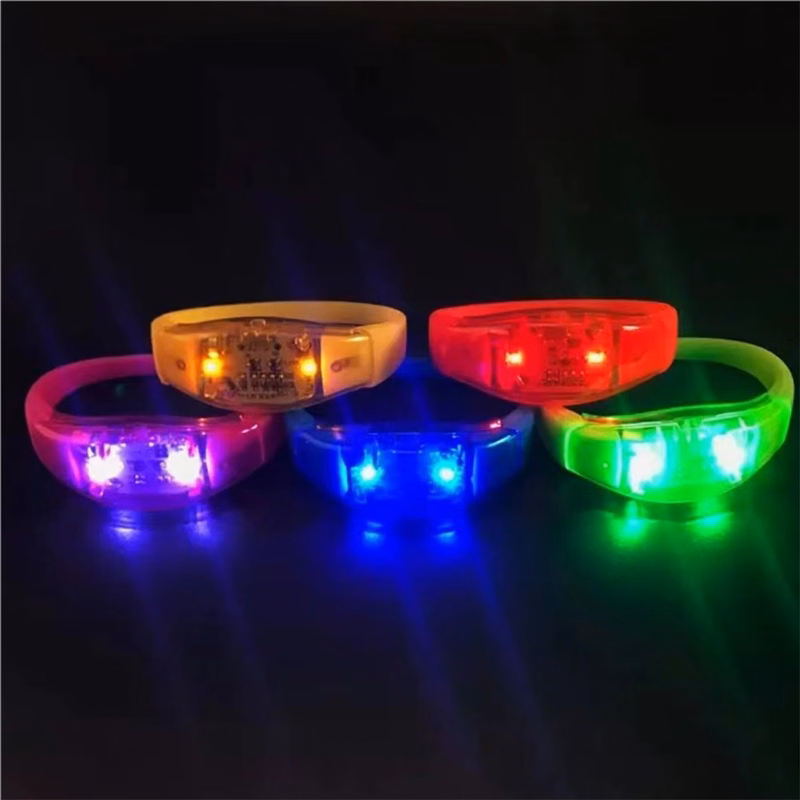 Voice-Activated LED Flashing Bracelet