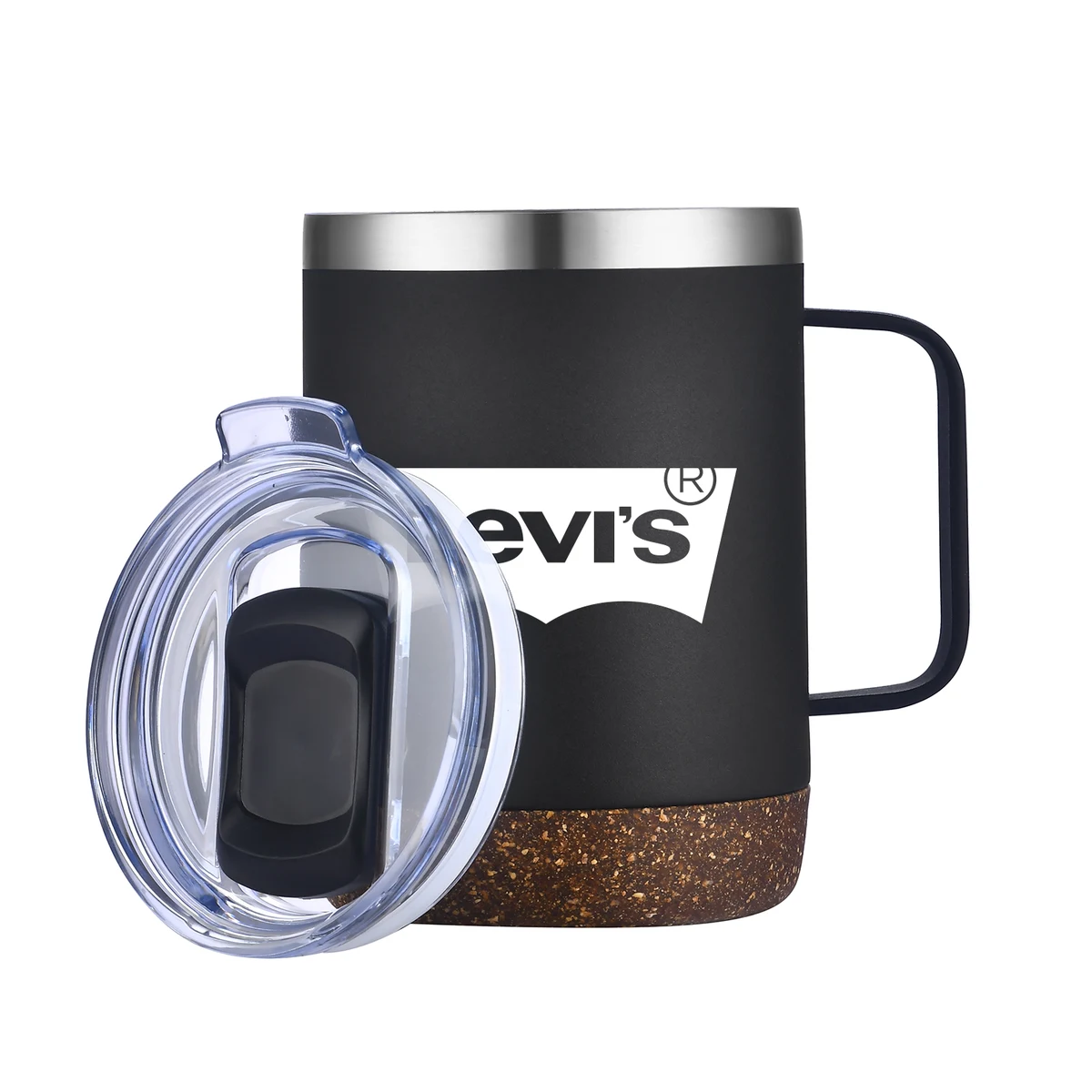 12 Oz. Seymore Mug w/Cork Bottom 1