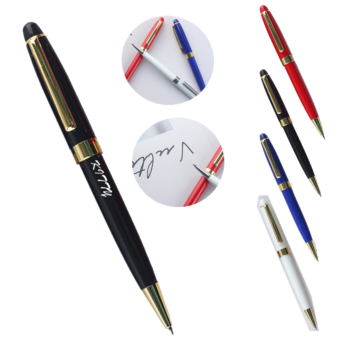 High-end Metal Retractable Ballpoint Pen 1