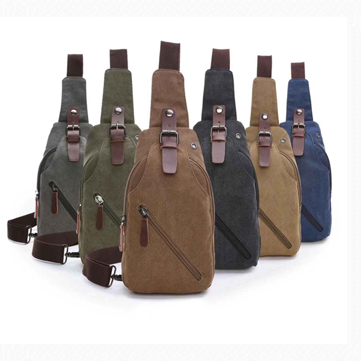 Vintage Sports Messenger Sling Shoulder Bag 1