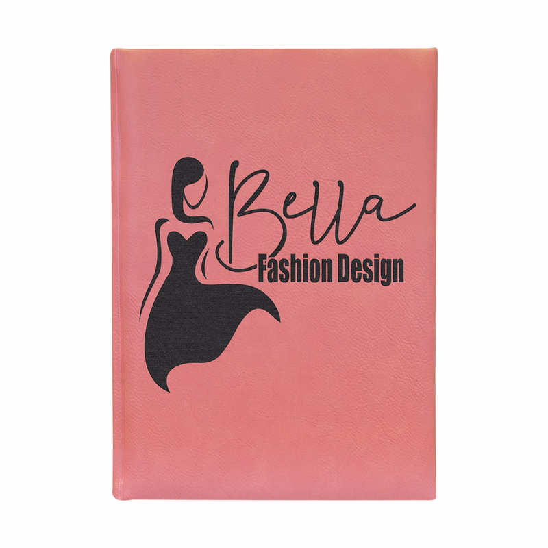 7" x 9" Pink Leatherette Sketch Book