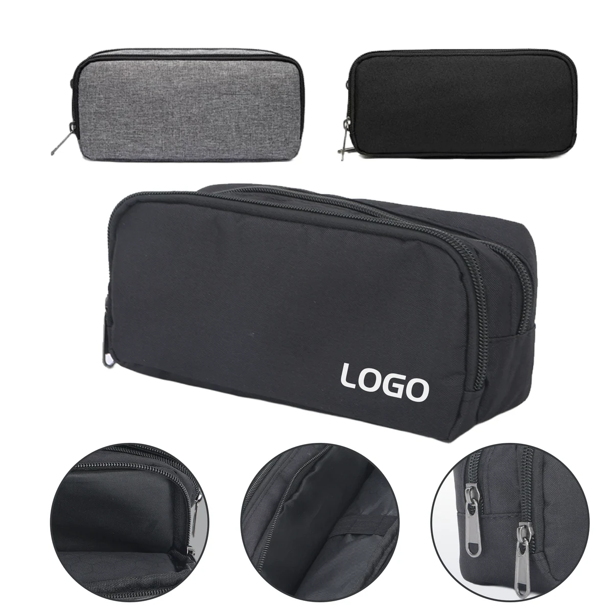Water-Resistant Student Oxford Cloth Double Layer Organizer 1