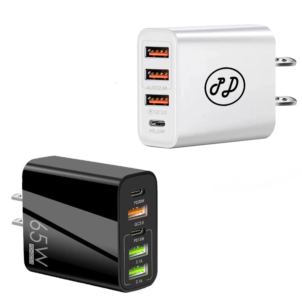 65W 5Port Mobile Phone Fast Charger 1