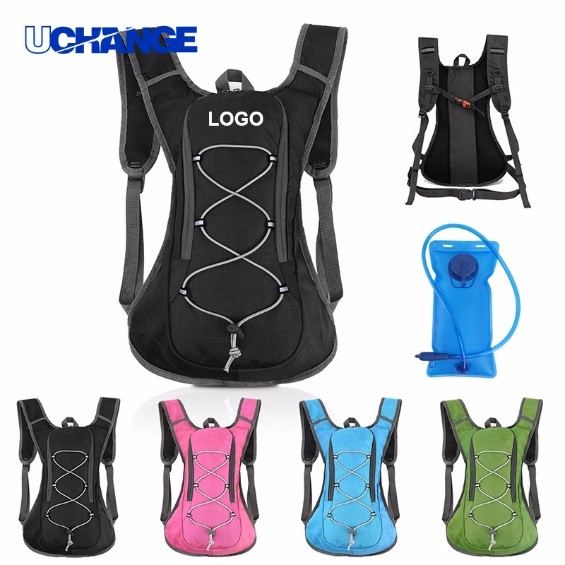 Two-Layer Hydration Backpack with 2L Water Bladder Set