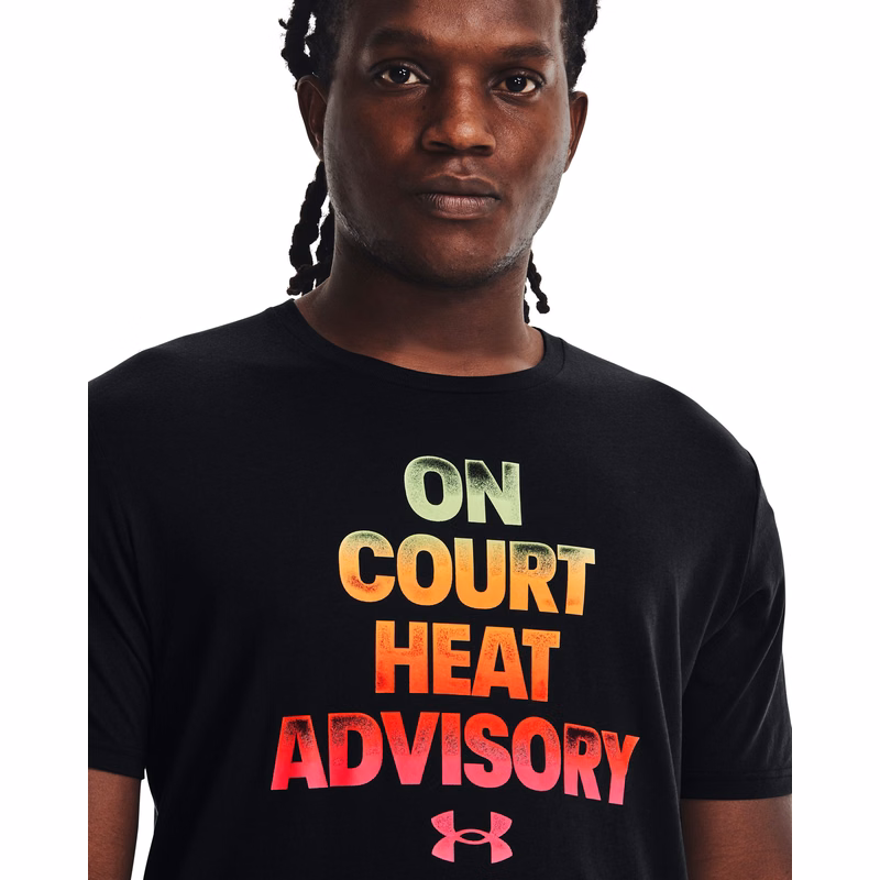 UA Basketball Heat Advisory Men's Short Sleeve