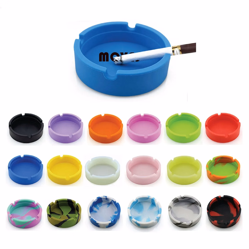 Silicone Circular Ashtray