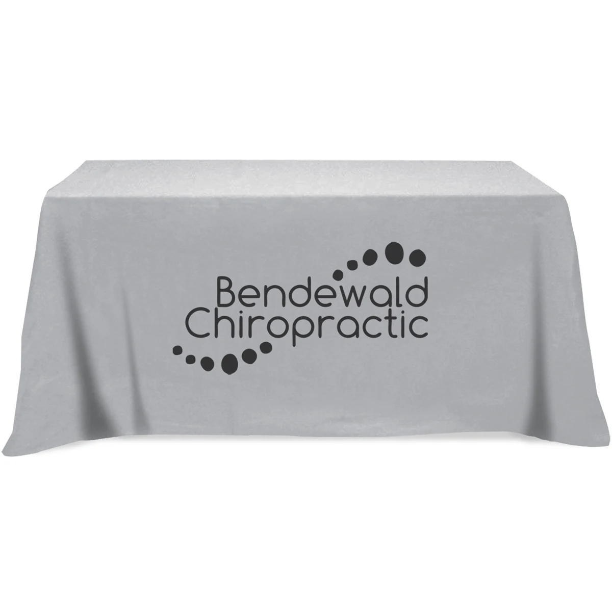 Flat 4-sided Table Cover - fits 6 foot standard table: Poly-Cotton 1