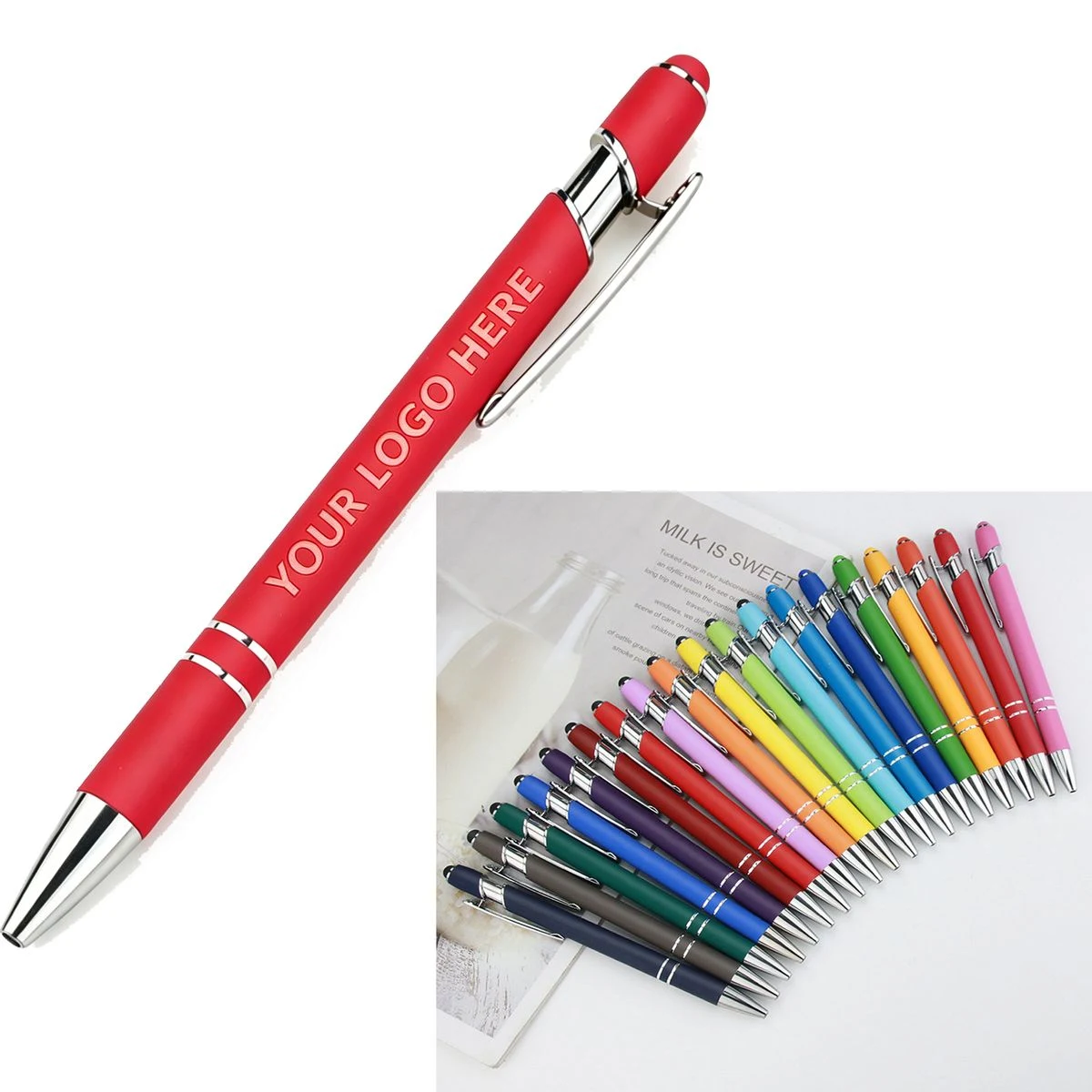 Durable Aluminum Barrel Press Pen 1