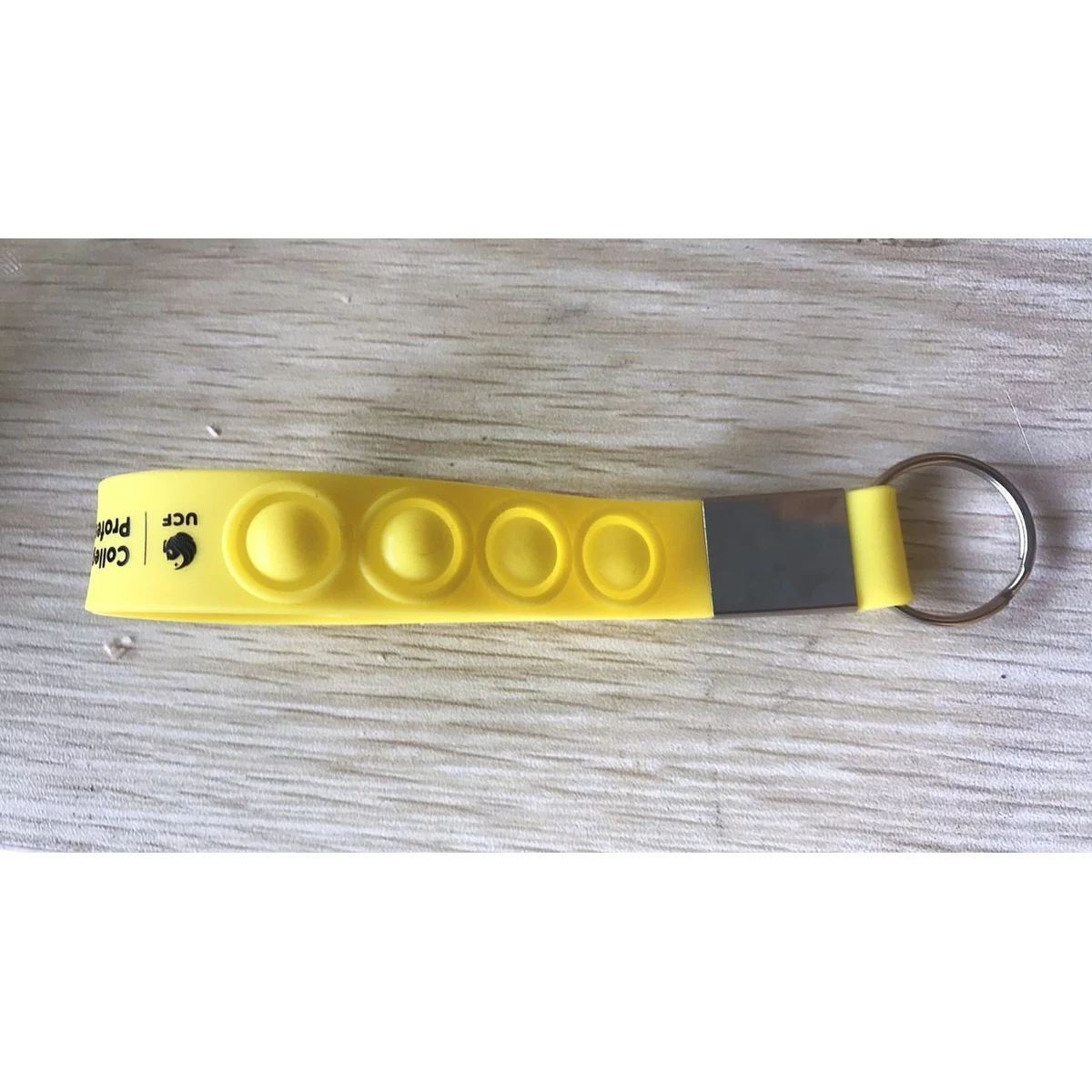Push Pop Fidget Wrist Strap Keychain 1