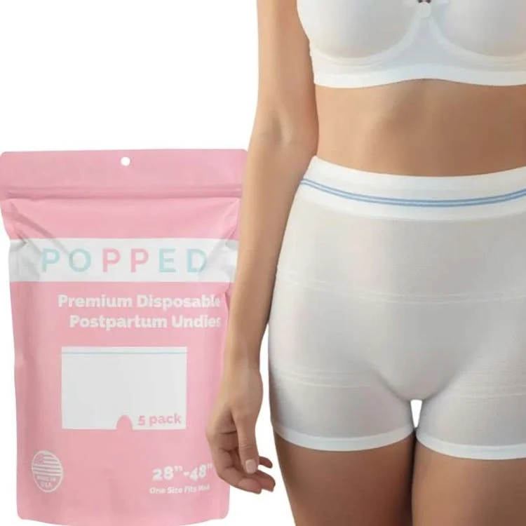 Popped Disposable Postpartum Underwear 5 pack 1