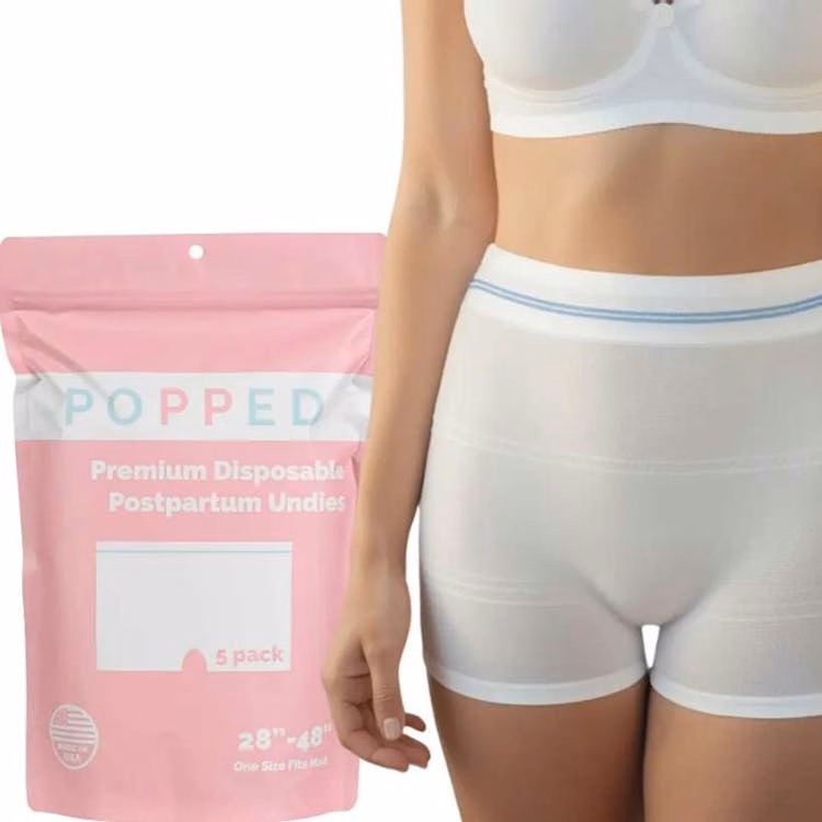 Popped Disposable Postpartum Underwear 5 pack