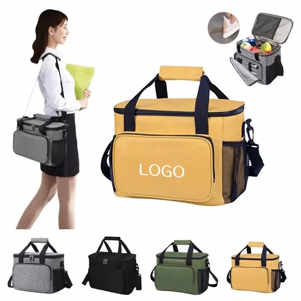 Waterproof Oxford Lunch Bag Cooler Thermal Insulated Bag