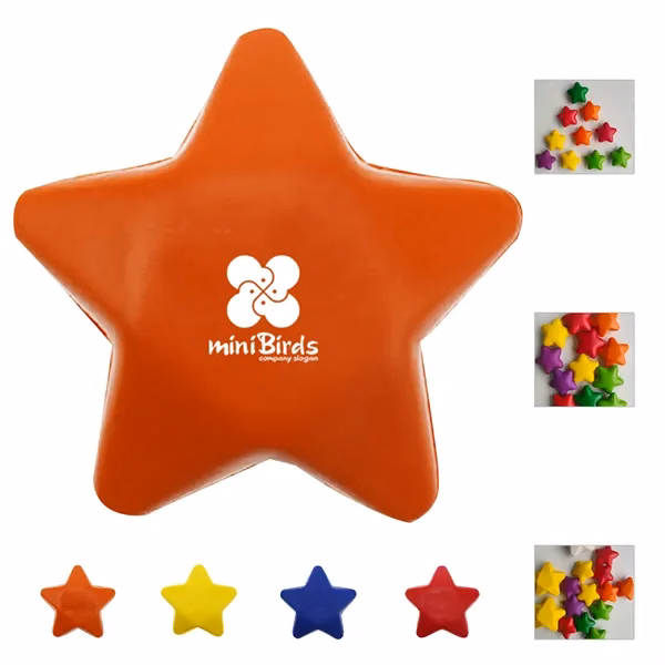 Star Shape Stress Balls