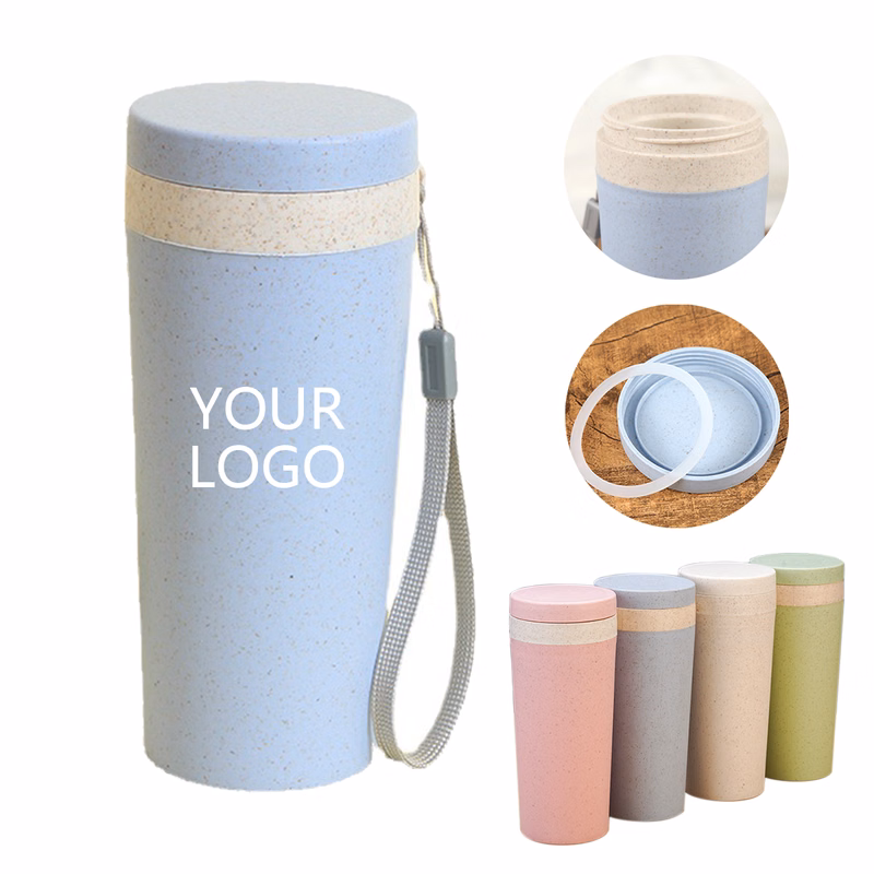 12oz Eco-friendly Wheat Straw Cups