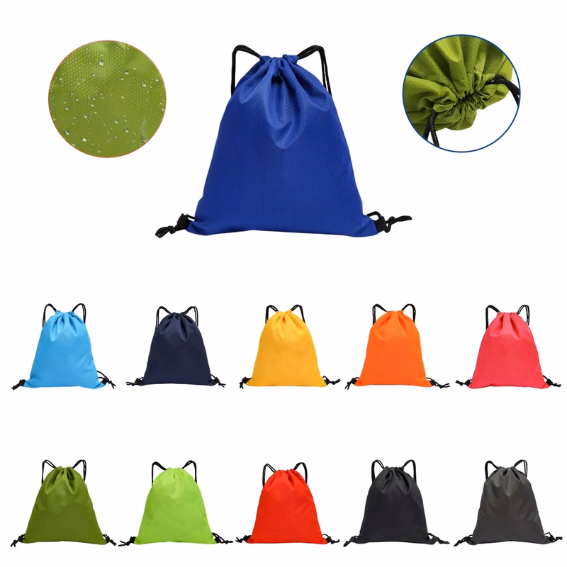 Premium Waterproof Sports Drawstring Bag