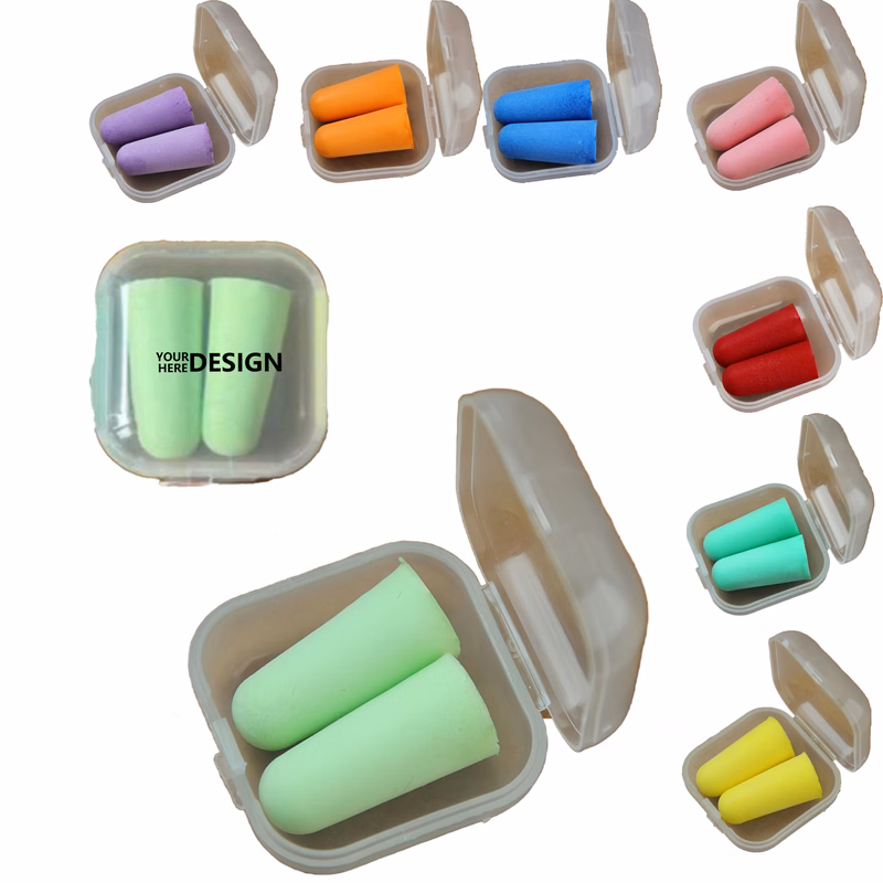 Soft PU Foam Earplugs