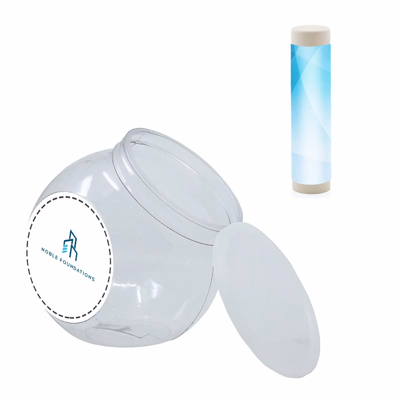Large Fish Bowl with All Natural Lip Balm