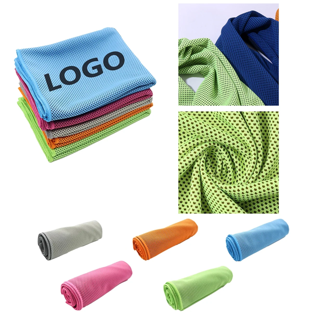 Efficient Microfiber Sport 40"x 12" Cooling Towel 1