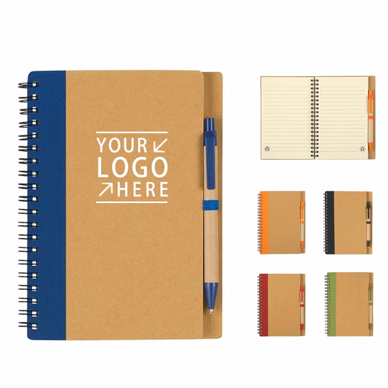 Kraft Paper Spliced Cover Notebook