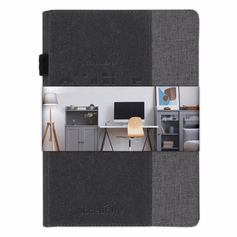 Large Reclaim Recycle Journal w/ Graphic Wrap