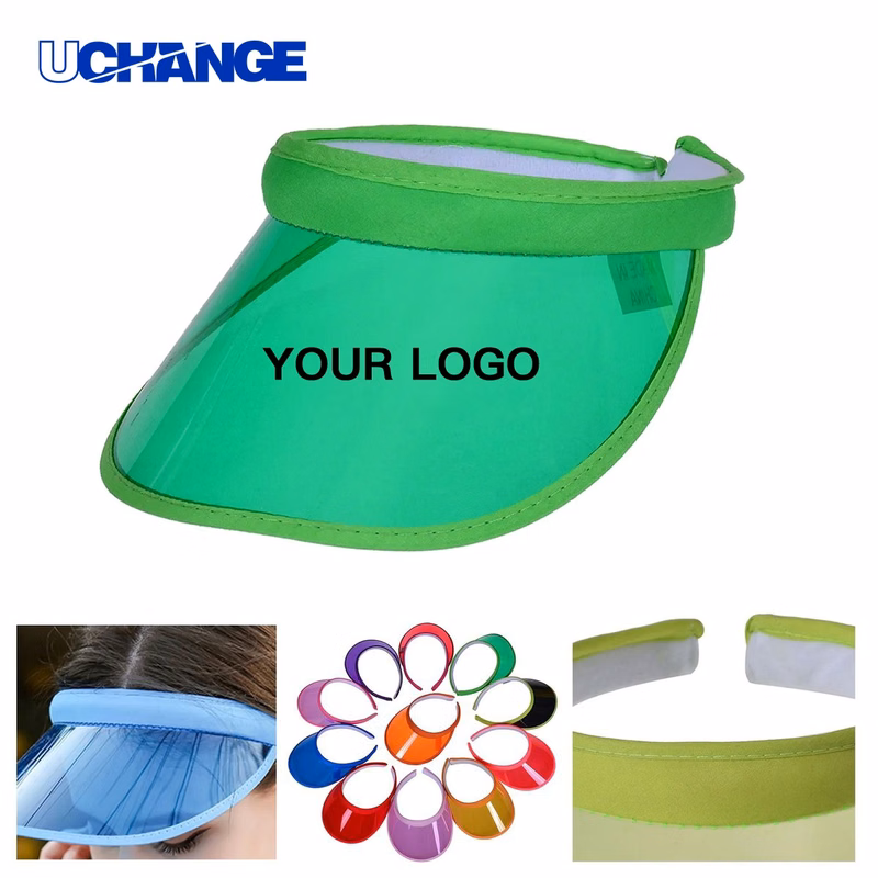 PVC Sun Visor Hat for Daily Outdoor Use