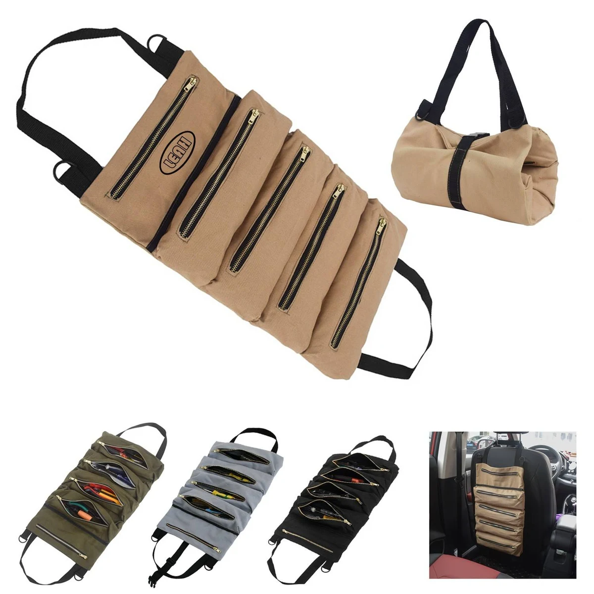 Portable Car Backrest Tool Storage Bag 1