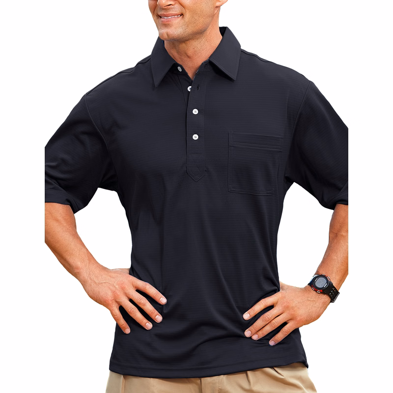 Men's Members Only Ottoman Solid Polo Shirt