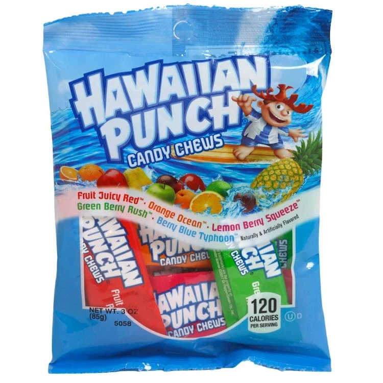 Hawaiian Punch Candy Chews - 3oz 1