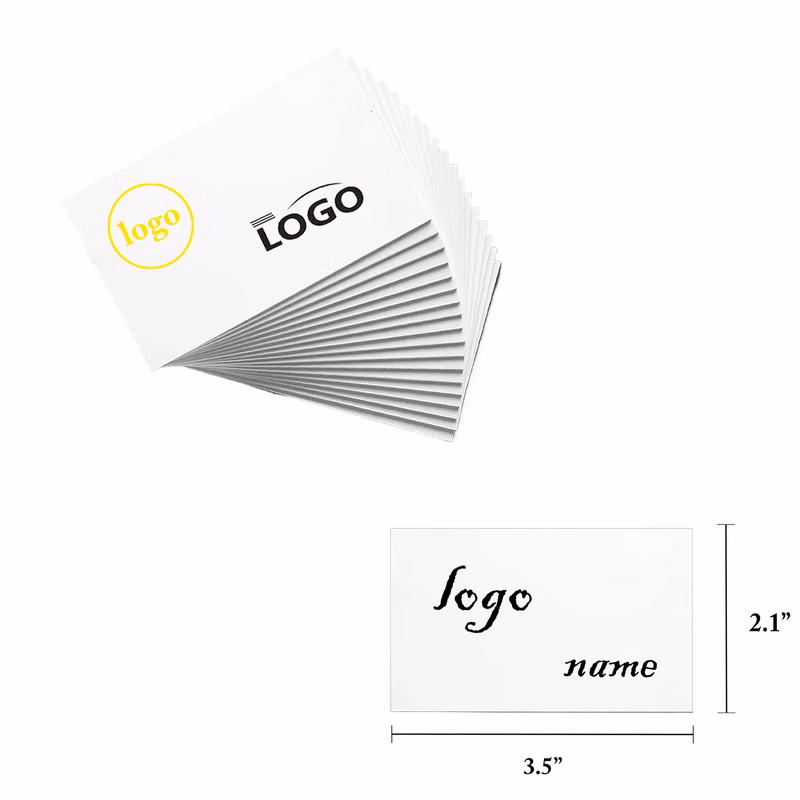 Foil Stamped Glossy Laminated Business Cards 300g