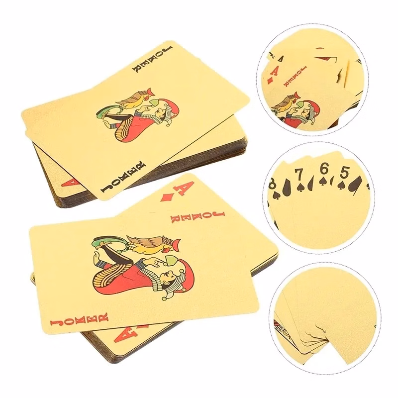 Customized waterproof poker playing cards