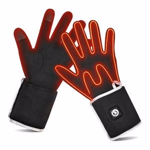 Electric Rechargeable Battery Thermal Thin Gloves