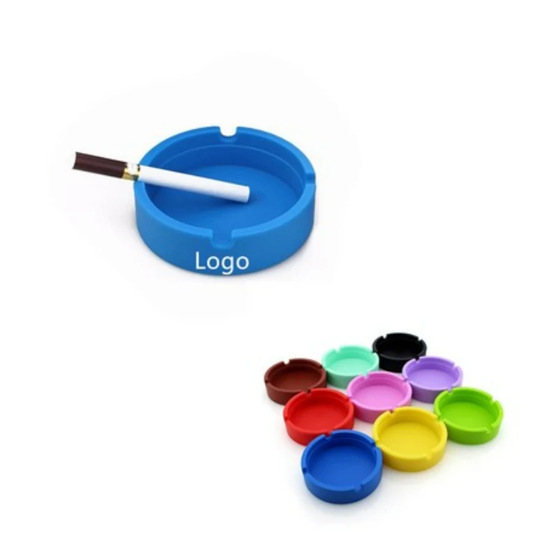 Round Silicone Ashtray 1