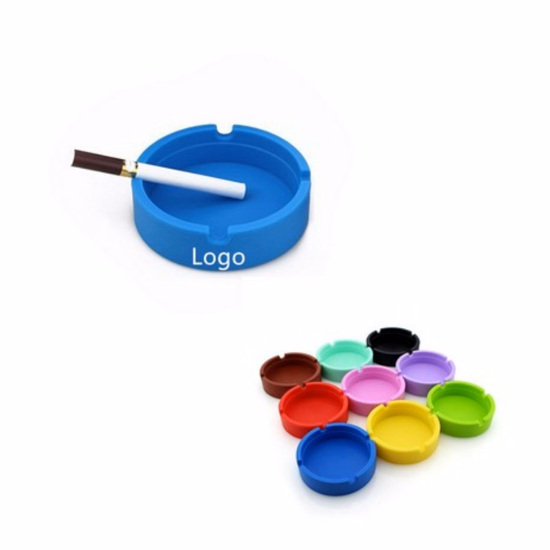 Round Silicone Ashtray