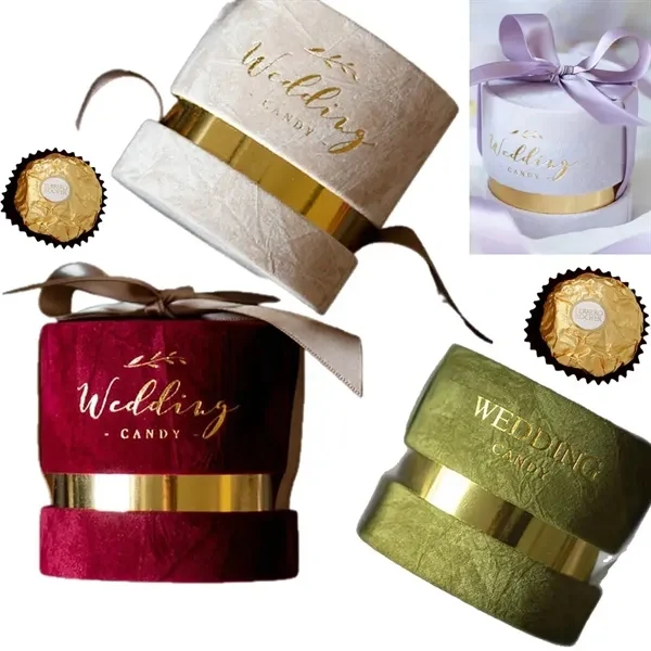 Valentines Day Favor Candy Box with Riband for Events, Gifting and Everyday Use 1