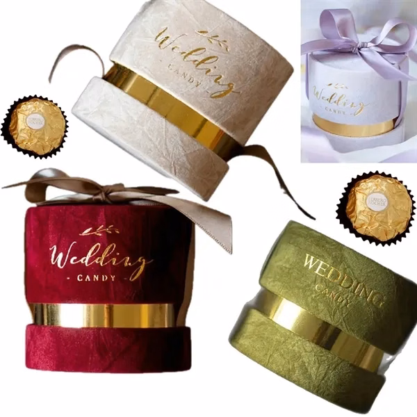 Valentines Day Favor Candy Box with Riband for Events, Gifting and Everyday Use