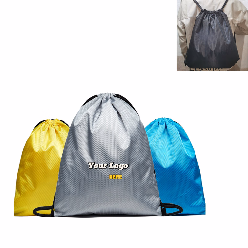 Waterproof Sports Drawstring Backpack Bag