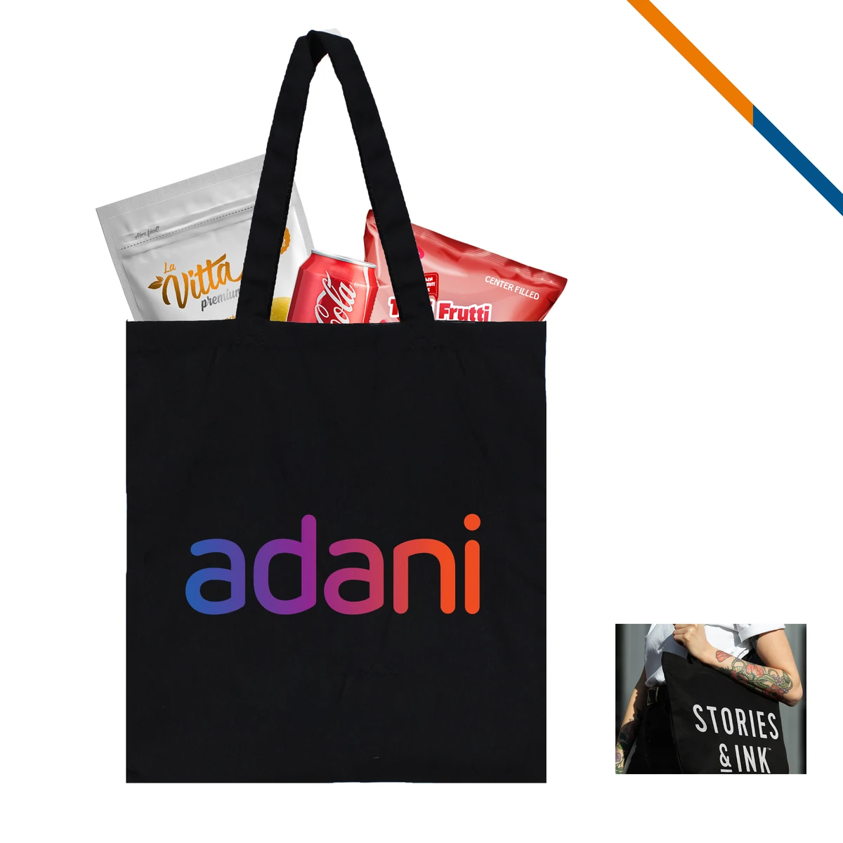 Keila Tote Bag, custom tote bag with logo imprint 1