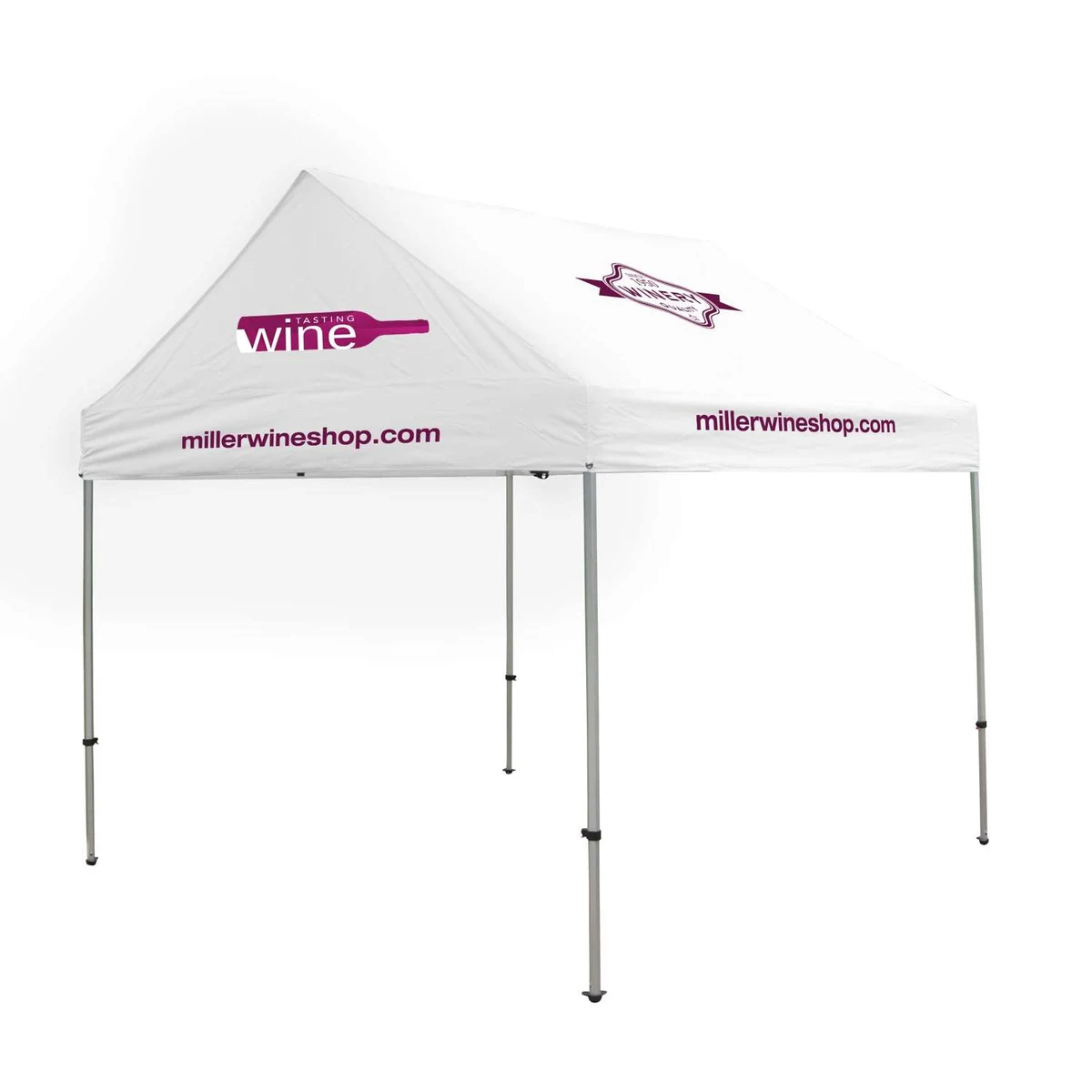 10' Premium Gable Tent Kit (Full-Color Imprint, 4 Locations) 1