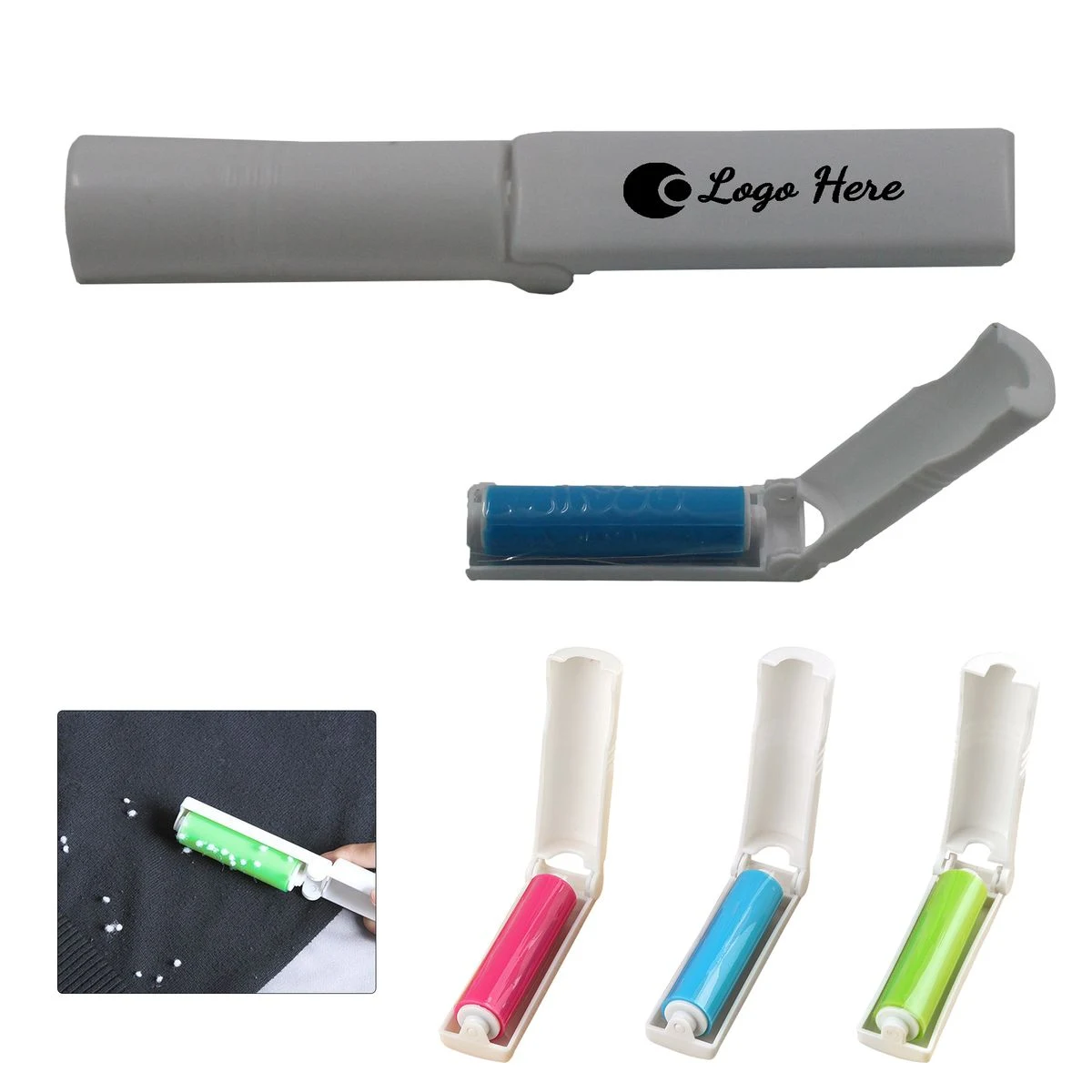 Portable Sticky Lint Roller Hair And Dust Cleaner 1