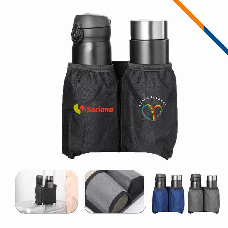 TrollyPouch Travel Drink Holder