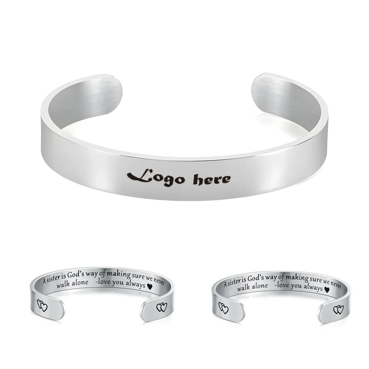 Inspirational Cuff Bracelet 1