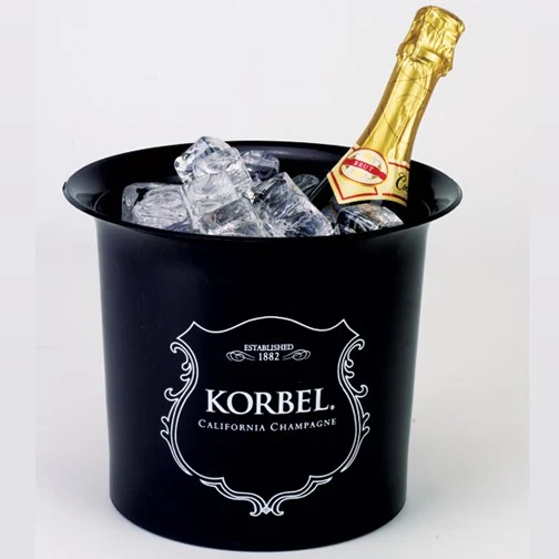 Champagne - Wine Bucket, custom koozie with logo imprint 1