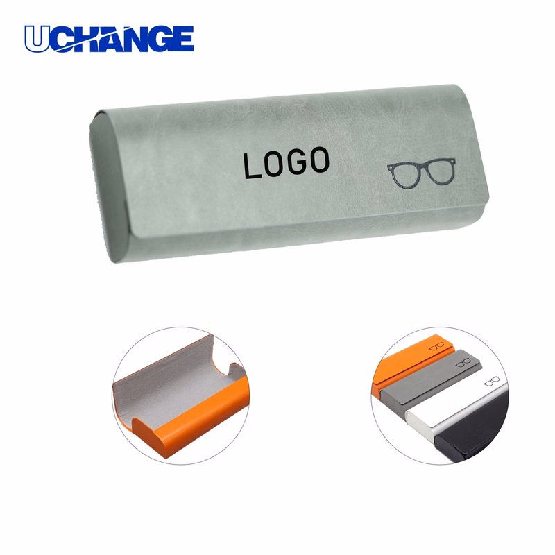 Eyewear Universal Hardshell Leather Glasses Case Organizer