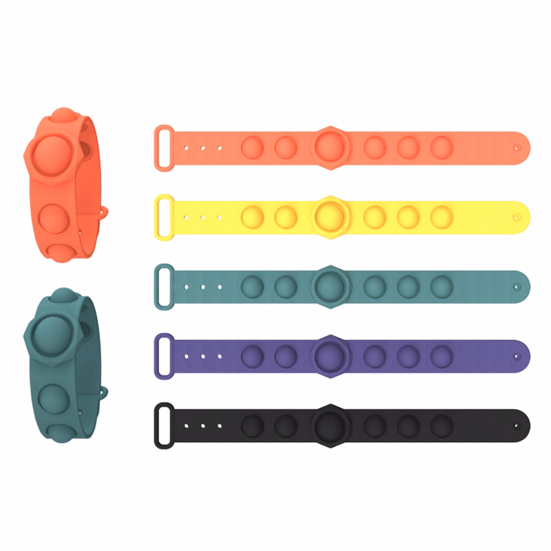 Silicone Wristband Pop Fidget Toy