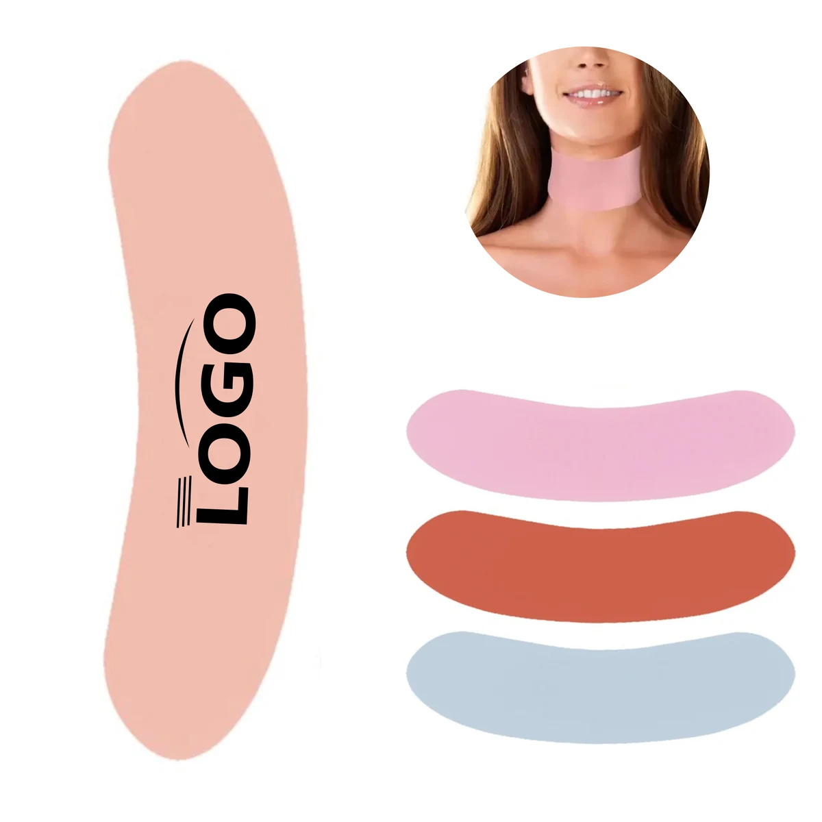 3D Design Silicone Anti-Wrinkle Firming Neck Cushion 1