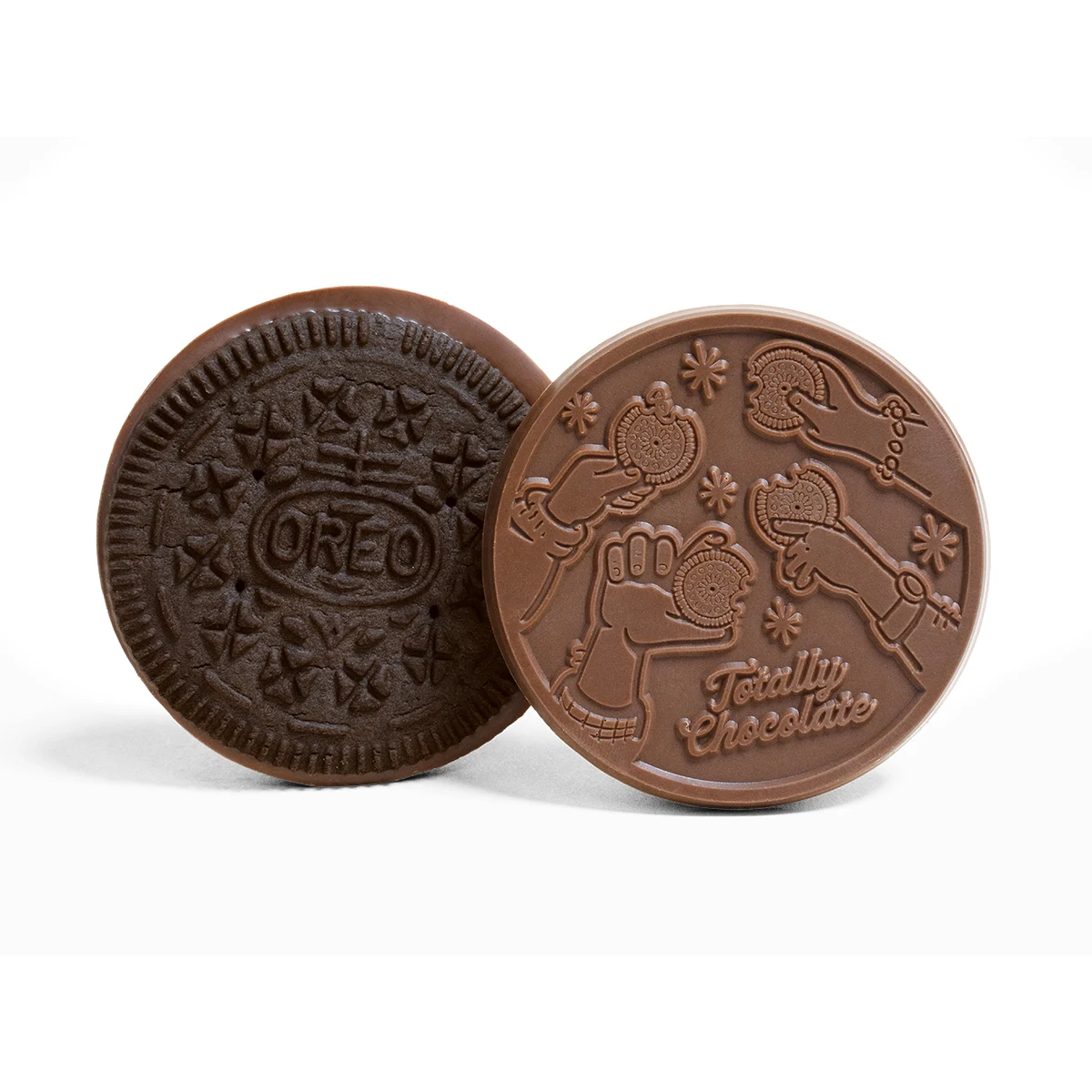 Four-Bite Oreo® Cookie with Custom Engraved Chocolate (3.2 in.) 1