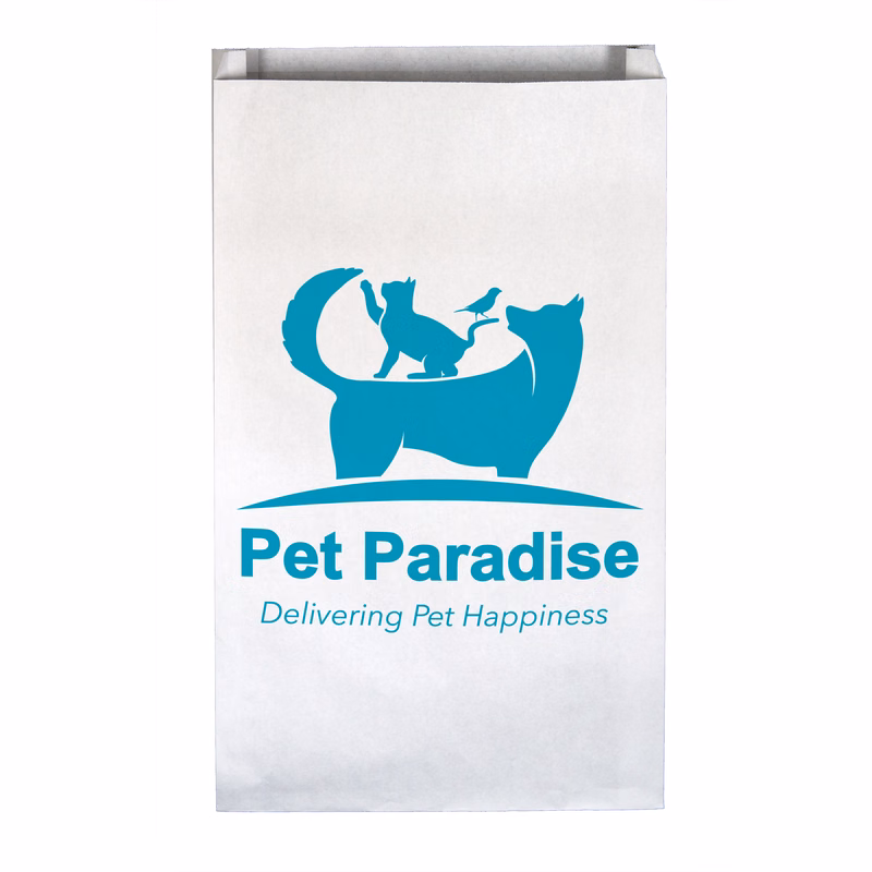 One Color 1-Sided Merchant Paper Bag (12" x 20" x 2.5")