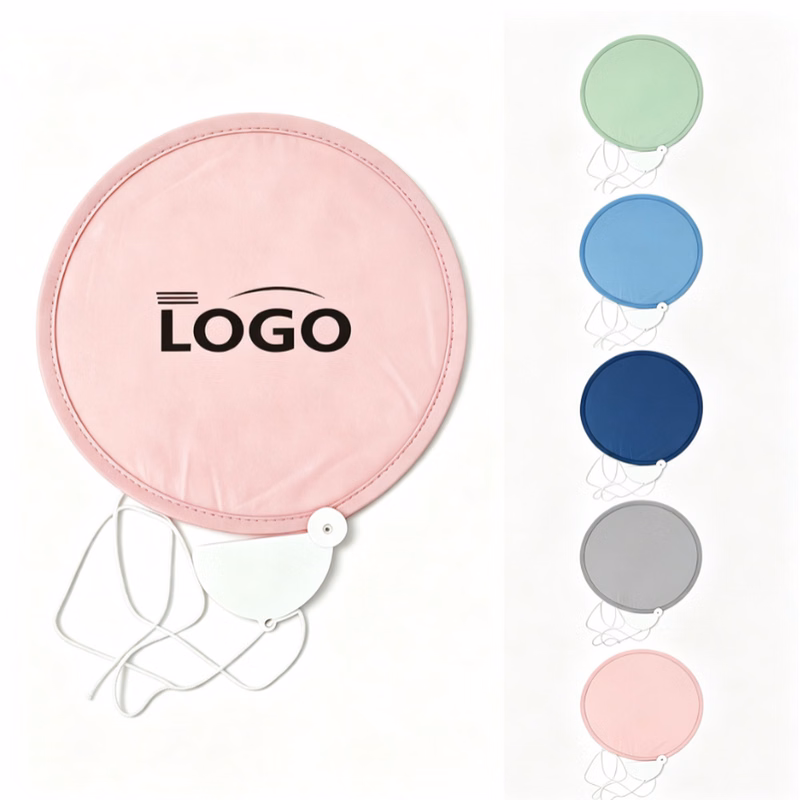 Portable Round Foldable Fan with Custom Logo