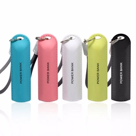 2000mA key chain power bank with cable